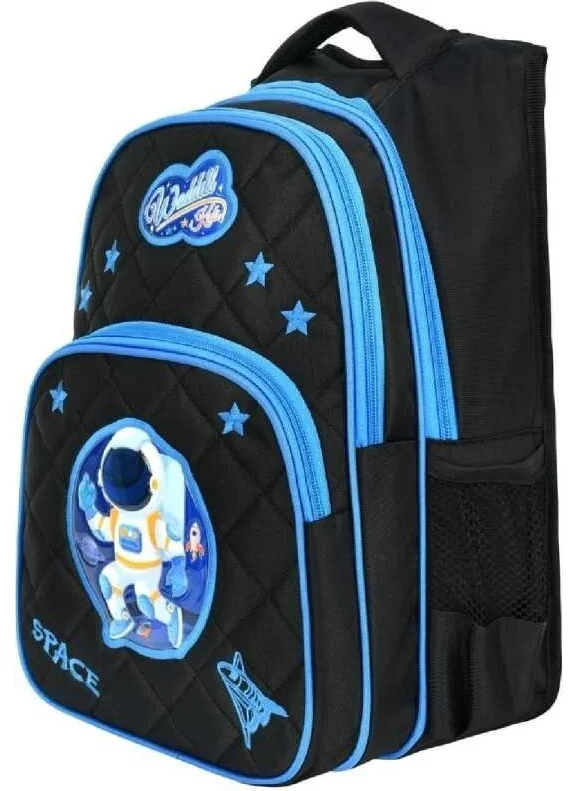 Waddell Astranaut Patterned Primary School Bag and Lunch Box 5046