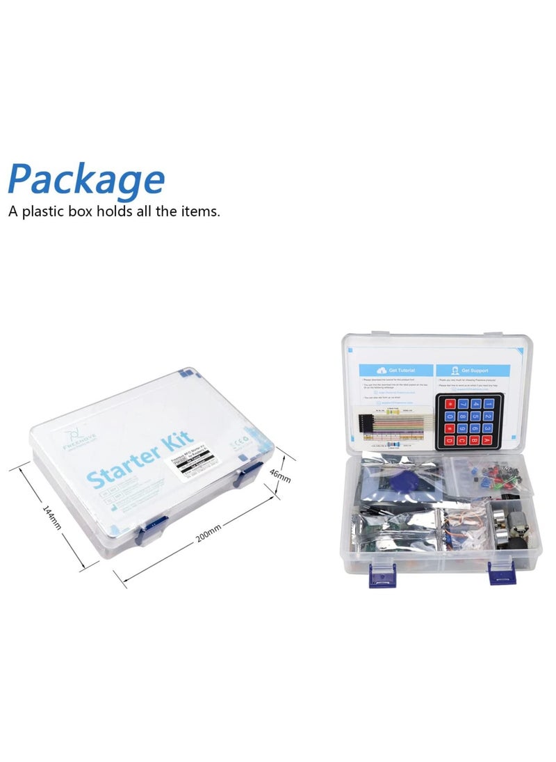 FREENOVE - Freenove RFID Starter Kit for Raspberry Pi Compatible with Model 3B+ 3B 3A+ 2B 1B+ 1A+ Zero W Python C Java Coding 53 Hands-On Projects 420 Pages of Tutorials 200 High-Quality Components - Image 1
