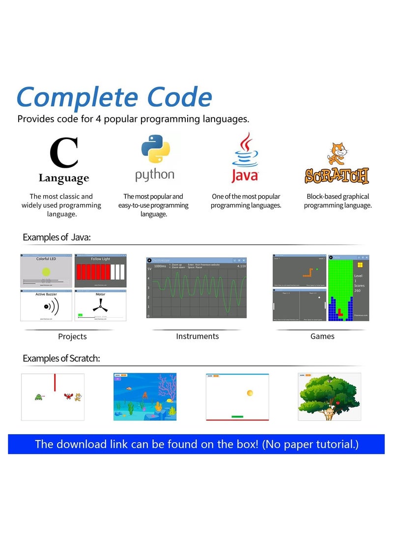FREENOVE - Freenove RFID Starter Kit for Raspberry Pi Compatible with Model 3B+ 3B 3A+ 2B 1B+ 1A+ Zero W Python C Java Coding 53 Hands-On Projects 420 Pages of Tutorials 200 High-Quality Components - Image 1