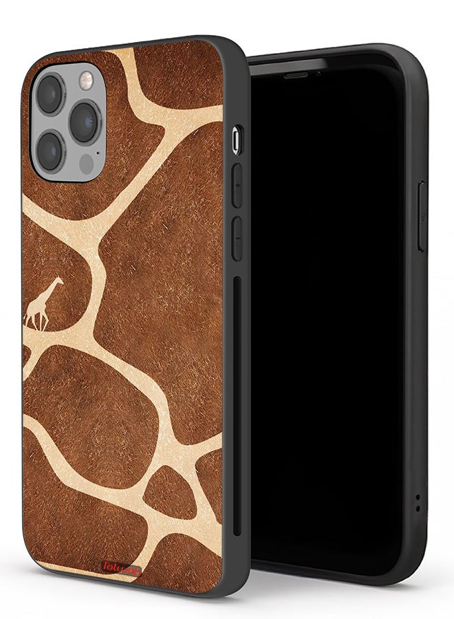 Tolwak Apple iPhone 12 Pro Max Protective Case Giraffe Skin - Image 1