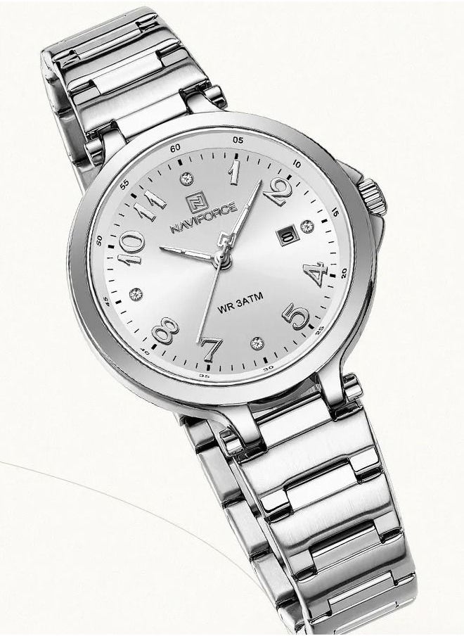NAVIFORCE - Women's Water Resistant Analog Watch NF5033 - Image 1
