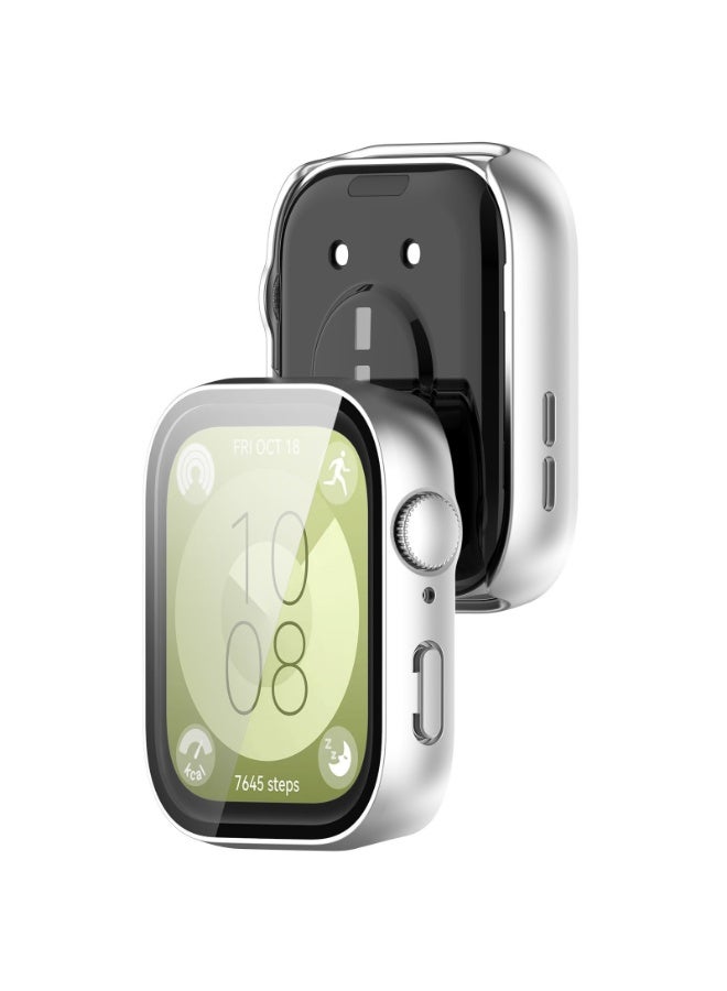 هواوي ساعة تناسب 3 حالة، ناعمة TPU مطلي مضاد جميع أنحاء رقيقة الغطاء الوقائي الملحقات ل هواوي ساعة تناسب 3 - Image 2