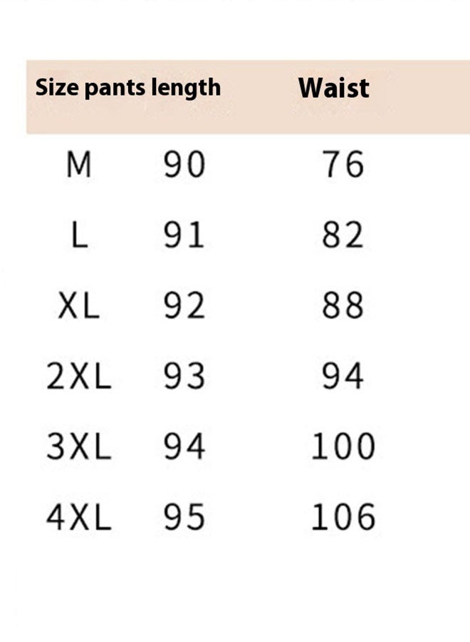 Men's straight casual pants with drawstring feet-black  - Image 5