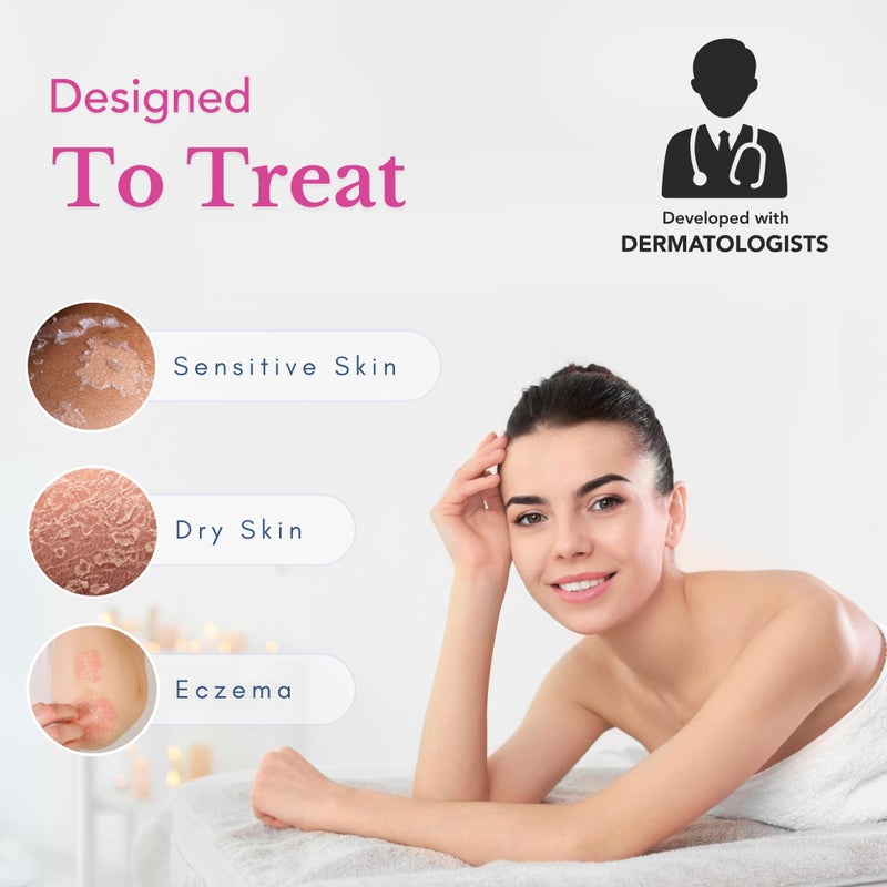 Theraplex رذاذ لوشن ثيرابلكس كلير (8 أونصات) - زيت الجوجوبا الطبيعي، بدون بارابين أو مواد حافظة، غير كوميدوغيني ومضاد للحساسية، موصى به من قبل أطباء الجلد - ختم قبول جمعية الإكزيما الوطنية - Image 2