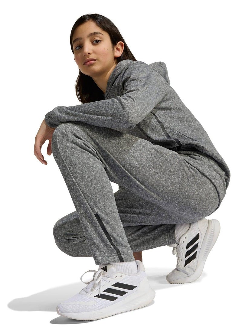 adidas بنطلون تدريب جي جيم آند جو رمادي للجنسين - Image 4