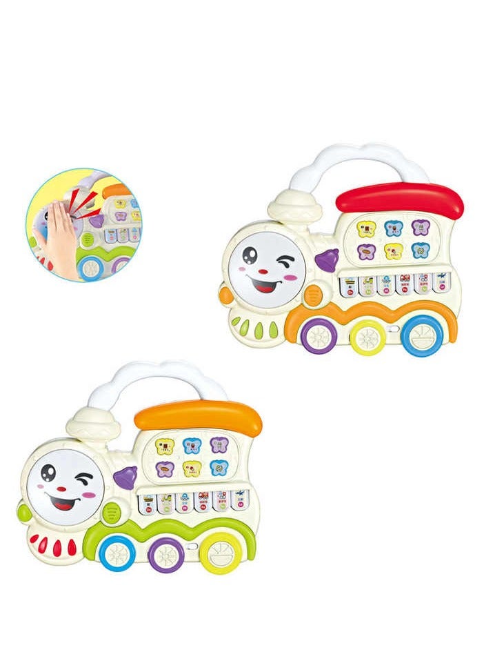 An educational musical train for kids with interactive lights and sounds - Image 1