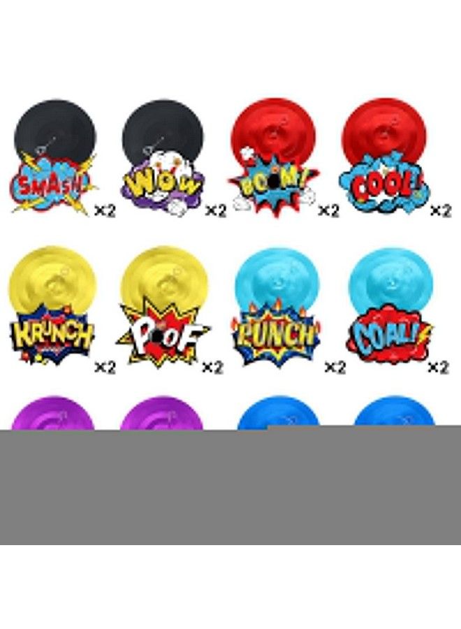 Sumind 54 Pieces Hero Themed Party Decorations Fun Hero Theme Party Sign Cutouts Foil Ceiling Hanging Swirls Streamers For Kids Adults Hero Birthday Celebrating Party Baby Shower Supplies (Vintage) - Image 5
