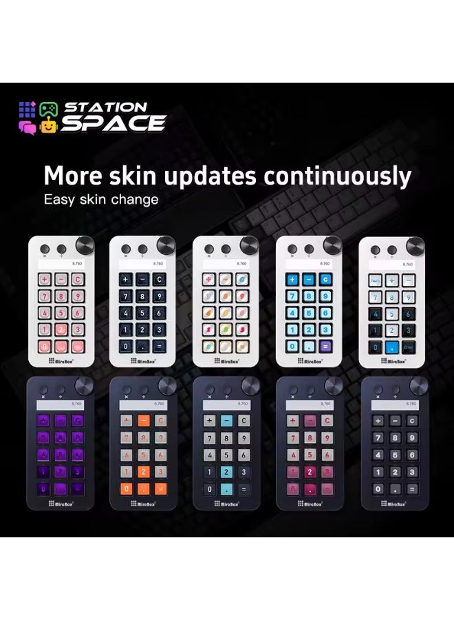 MiraBox N1 Versatile Keypad Streamdeck With Visual Customization And Screen Knob Office Desktop Console Gift - Image 4