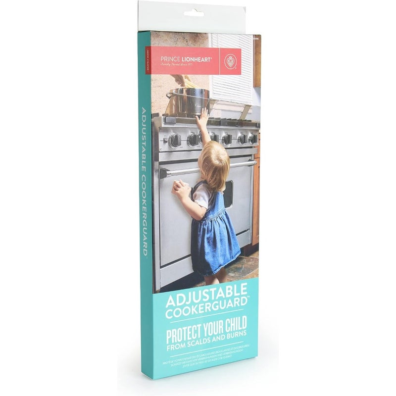 Prince Lionheart Stove Guard for Child Safety Premium Adhesive Stove Guard that Protects from Burns Adjustable Stove Guard - Image 2