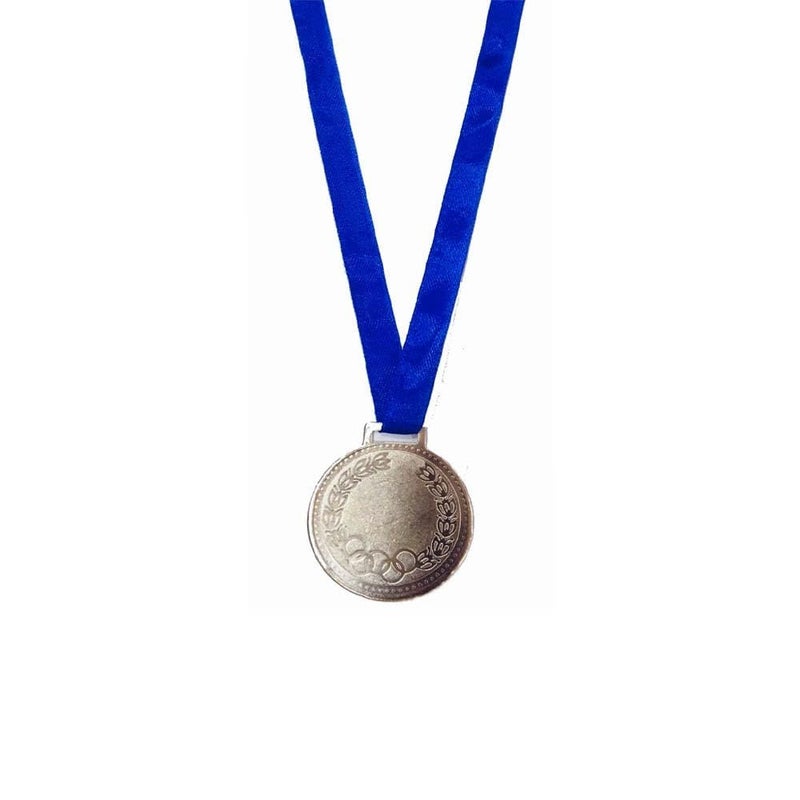 Canbee Sports Office School R&R Medals (Silver- Pack of 12) - Image 2