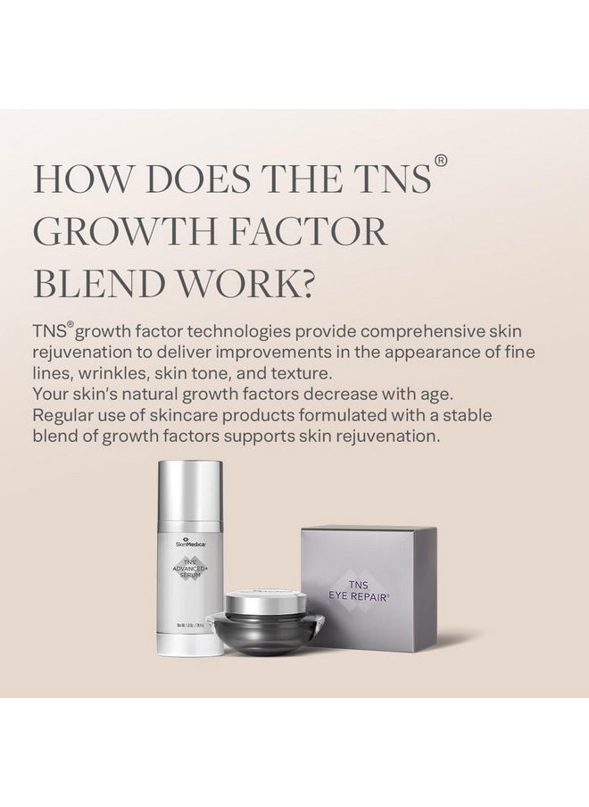 Skinmedica SkinMedica TNS Eye Repair - Our Age-Defying, Under Eye Cream to Say Goodbye to the Appearance of Dark Circles and Puffiness, 0.5 Oz  - Image 5
