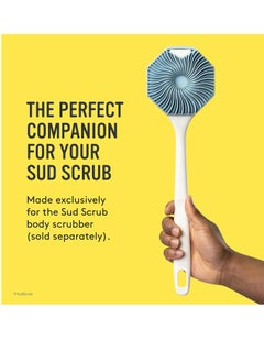 Sud Scrub® Extender Handle, Back Scrubber Attachment for Silicone Body Scrubber, Shower Scrubber for Body, Long Handled Scrub Brush for Shower, Back Brush for Shower (Speckled White) - pzsku/ZB62B00B2492D4D23A4CAZ/45/_/1733580107/6f04999f-c458-471f-aea0-68506aea9af2