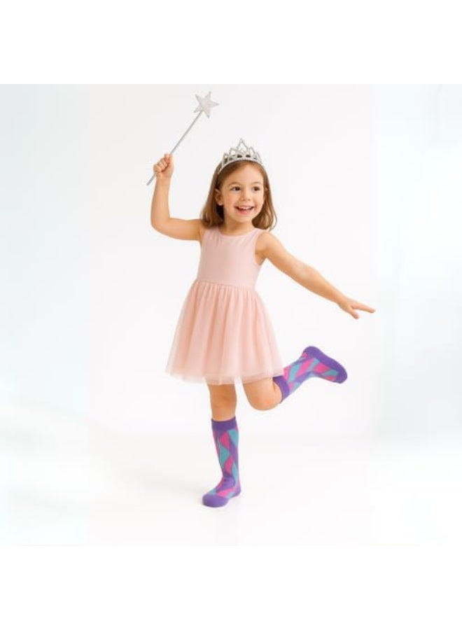 Glitters Kids & Teens Funky 3D High Socks – Colorful Novelty Knee-High Socks with Cartoon, Animal & Toy Designs – Plush 3D Elements – Comfortable Crew Fit - Image 2