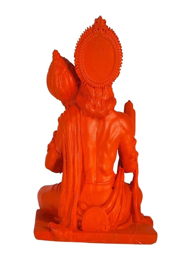 Karigaari India Bajrangbali Hanuman Idol for Car Dashboard | Lord Hanuman Ji Murti with Gada | Small Hindu God Religious Showpiece for Car, Home & Office Decor - Image 4