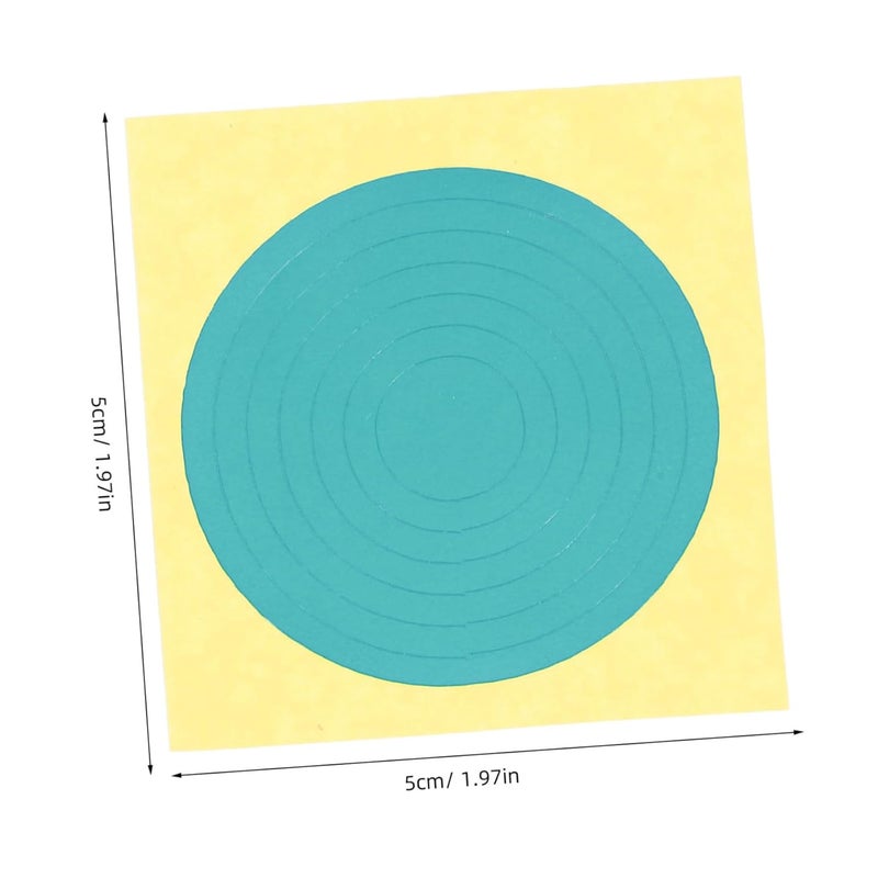 TIDTALEO 10 Sheets Pool Filter Pressure Gauge Reflective Adhesive Stickers Decals - Image 3