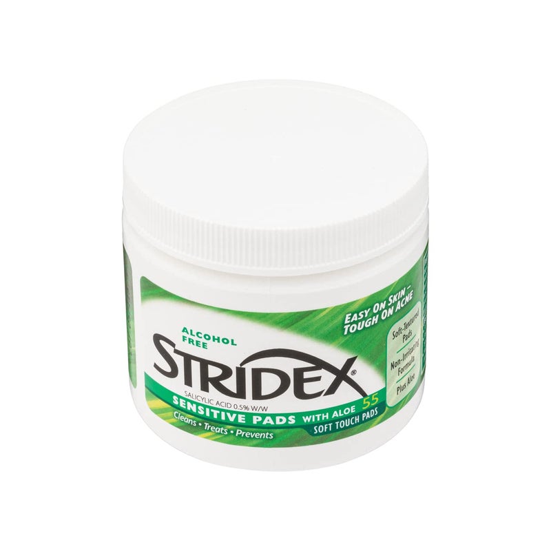 Stridex Stridex Daily Care Acne Pads with Aloe Sensitive Skin - 55 ct - Image 5