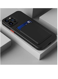 ZOOMEE Protective Shockproof Card Slot Camera Protection Case Cover For iPhone 15 Pro Max 6.7'' Back  - Image 2