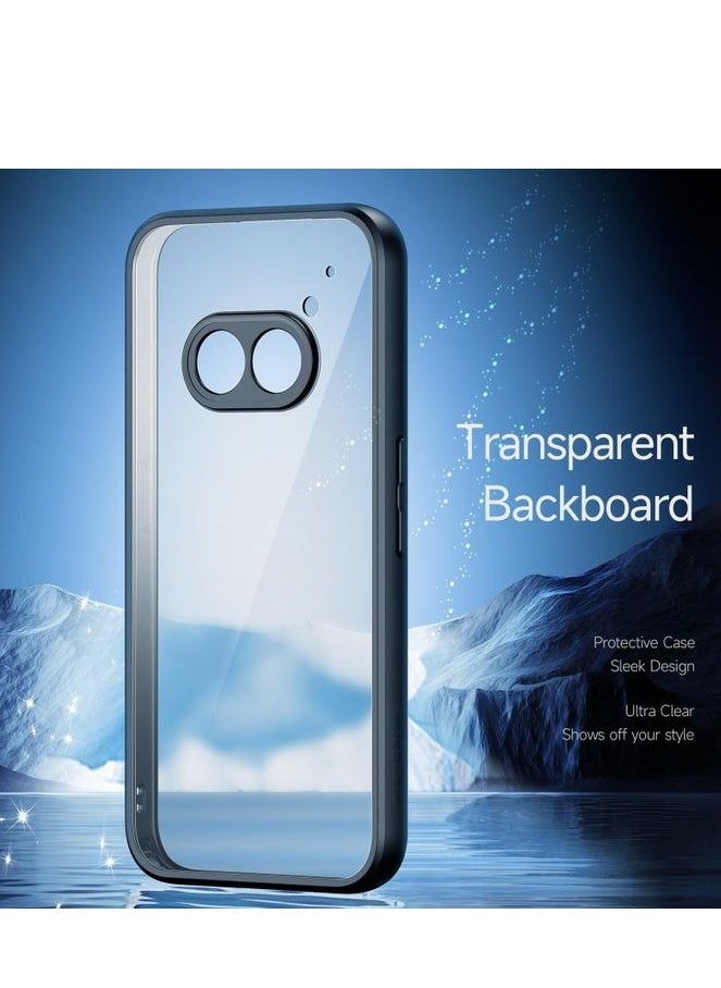 Generic Case for Nothing Phone 2A Protective Cover Soft TPU Transparent Hard PC Case Scratch Resistant Shockproof Case for Nothing Phone 2A  - Image 5