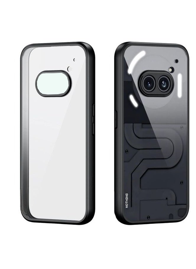 Generic Case for Nothing Phone 2A Protective Cover Soft TPU Transparent Hard PC Case Scratch Resistant Shockproof Case for Nothing Phone 2A  - Image 2