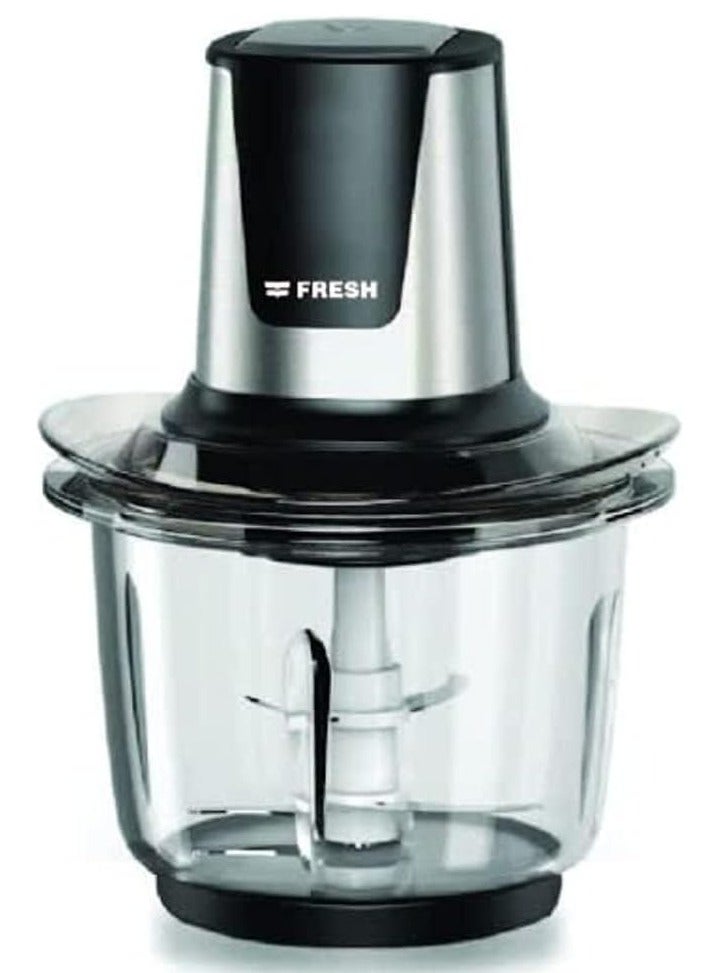 Fresh CH-400 Chopper 1.5 L 400 W Black/Silver/Clear 