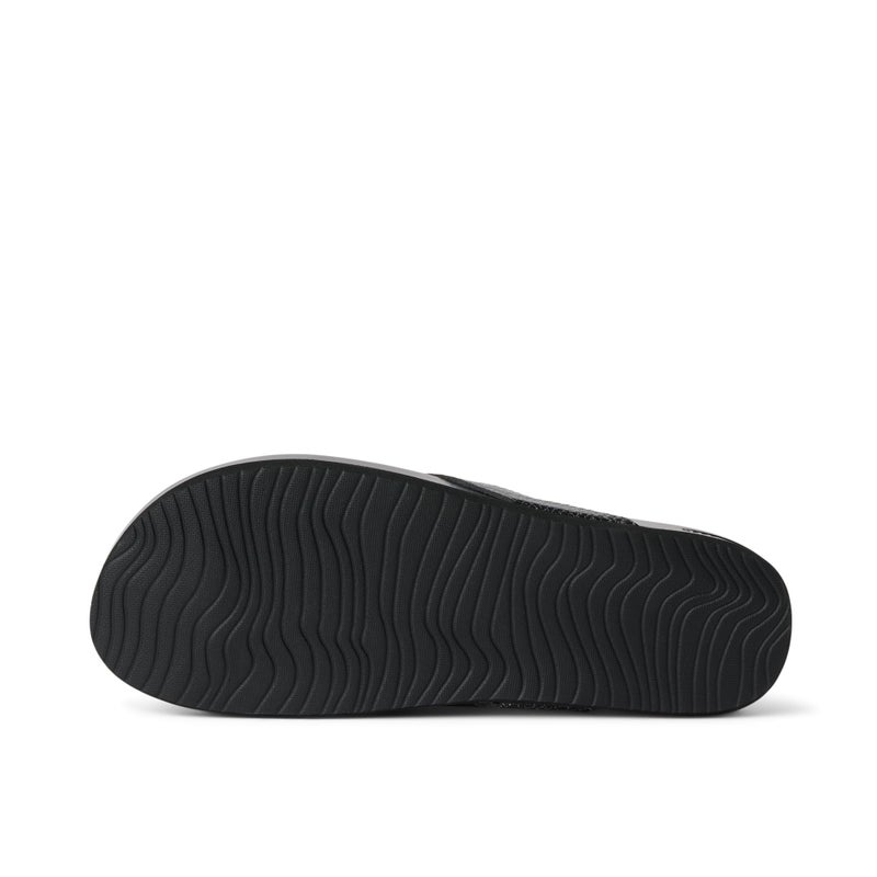 Reef Cushion Court Women's Beach Sandals Black Sassy - 10 Medium - Image 3