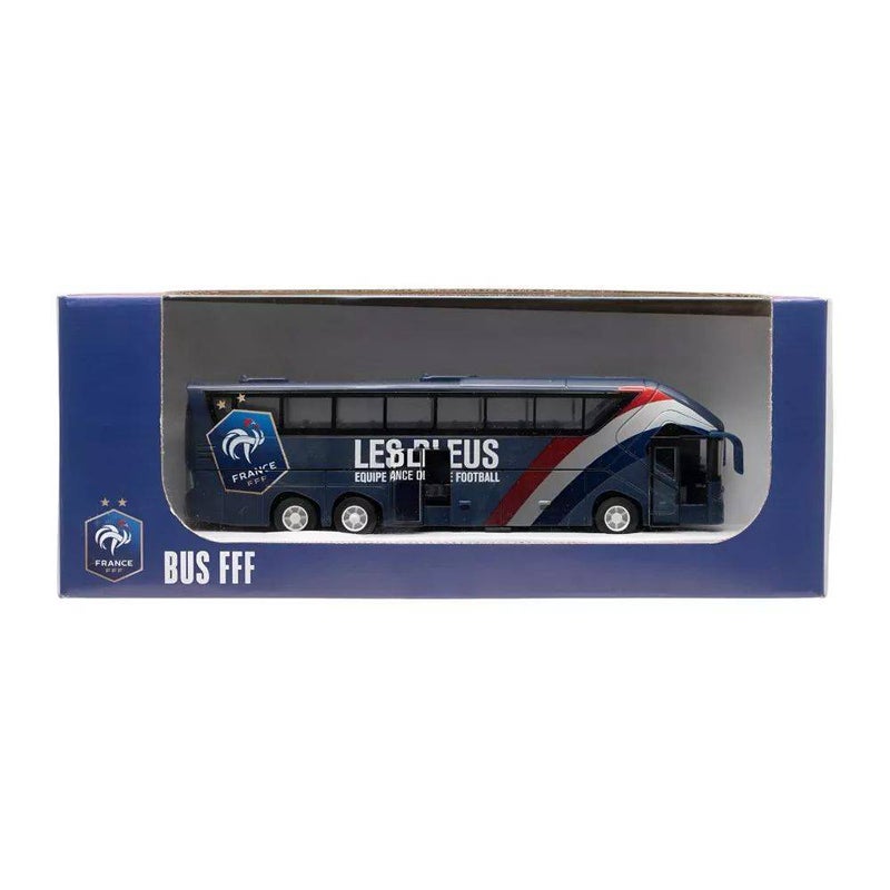 Sockers France National Team 2026 FFF Les Bleus Official Tour Bus Toy (1:50, Blue) - Image 1