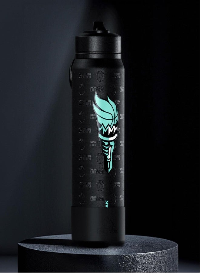 Hydrapeak x WNBA Officially Licensed Indiana Fever 26 oz Active Water Bottle with Chug Lid and Handle Reusable Stainless Steel Double Wall Insulated Sports Gift - Image 5