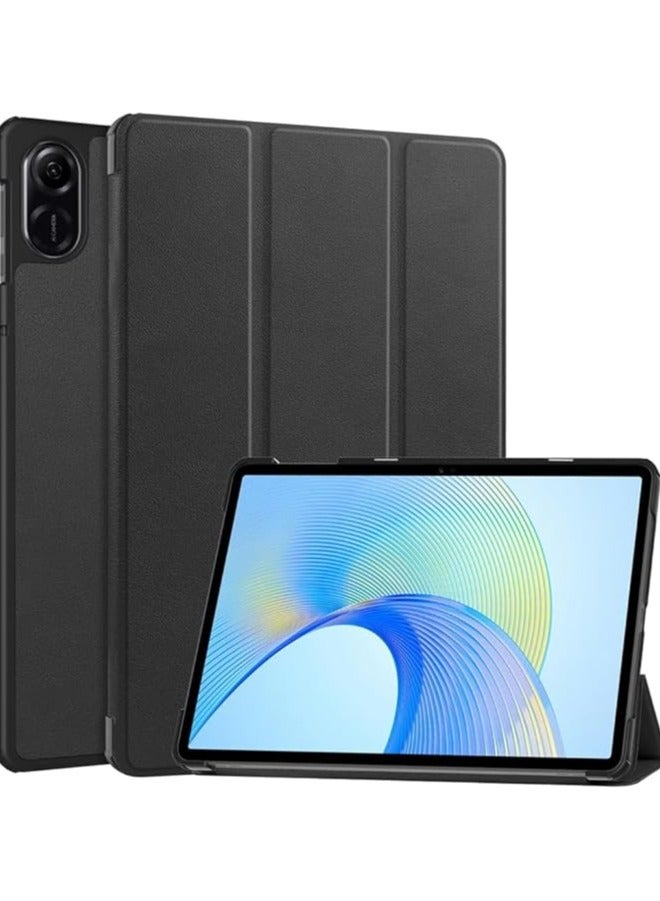 erorex Case for Honor Pad X9 11.5 Inch Tablet Case, Ultra Slim Lightweight Shockproof Leather Tri-fold Shell Multi-Angle Folding Stand Hard PC Cover for Honor Pad X9 Tablet 2023, Black - Image 1