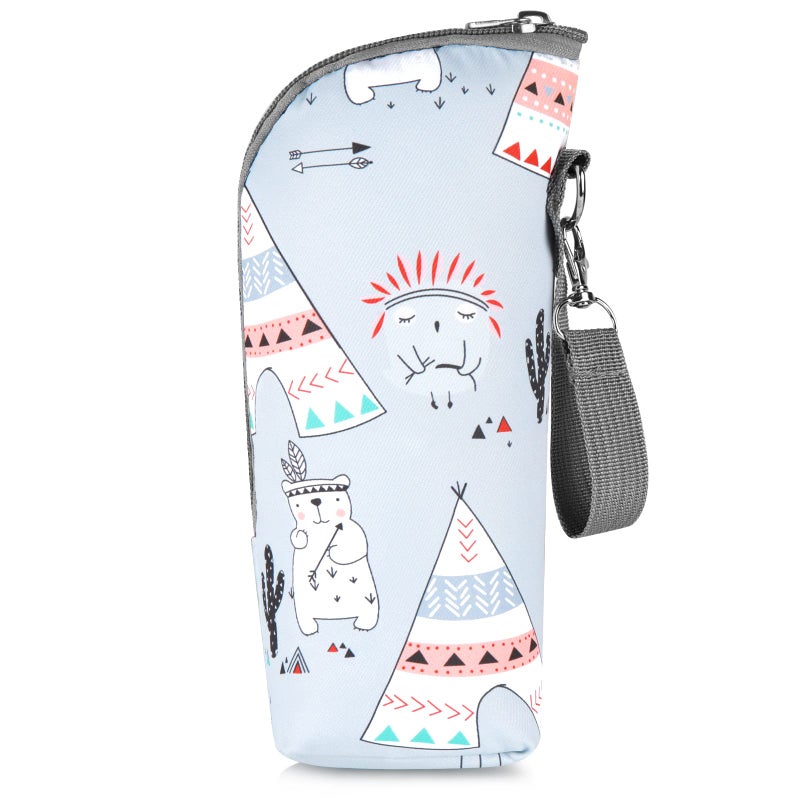 Accmor Baby Bottle Tote Bags, Insulated Breastmilk Cooler Bag, Nursing Bottle Warmer Bag for Nursing Mom Daycare Travel - Image 2