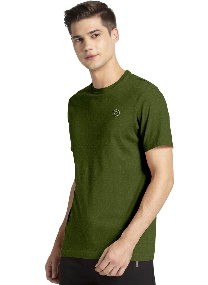 LAUREN Smith Men’s 100% Cotton Round Neck T-shirt - Image 1