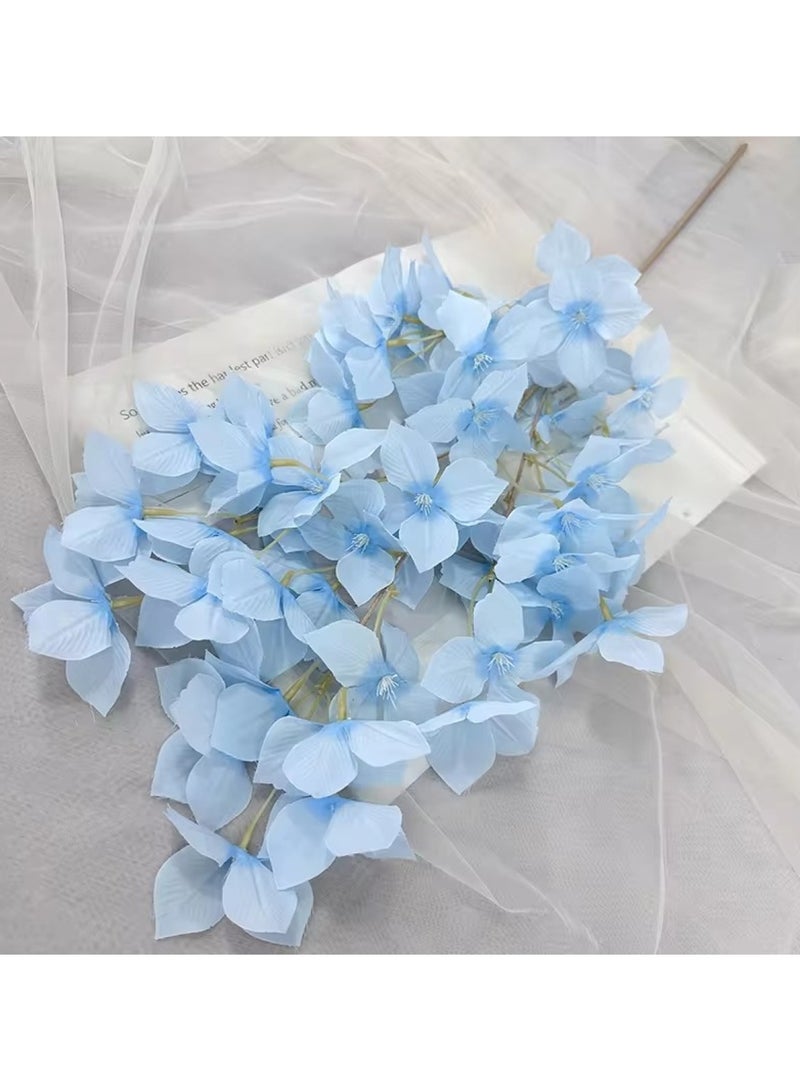 Huitich Artificial Flower Decor for Home, Parties, and Weddings Blue  - Image 1