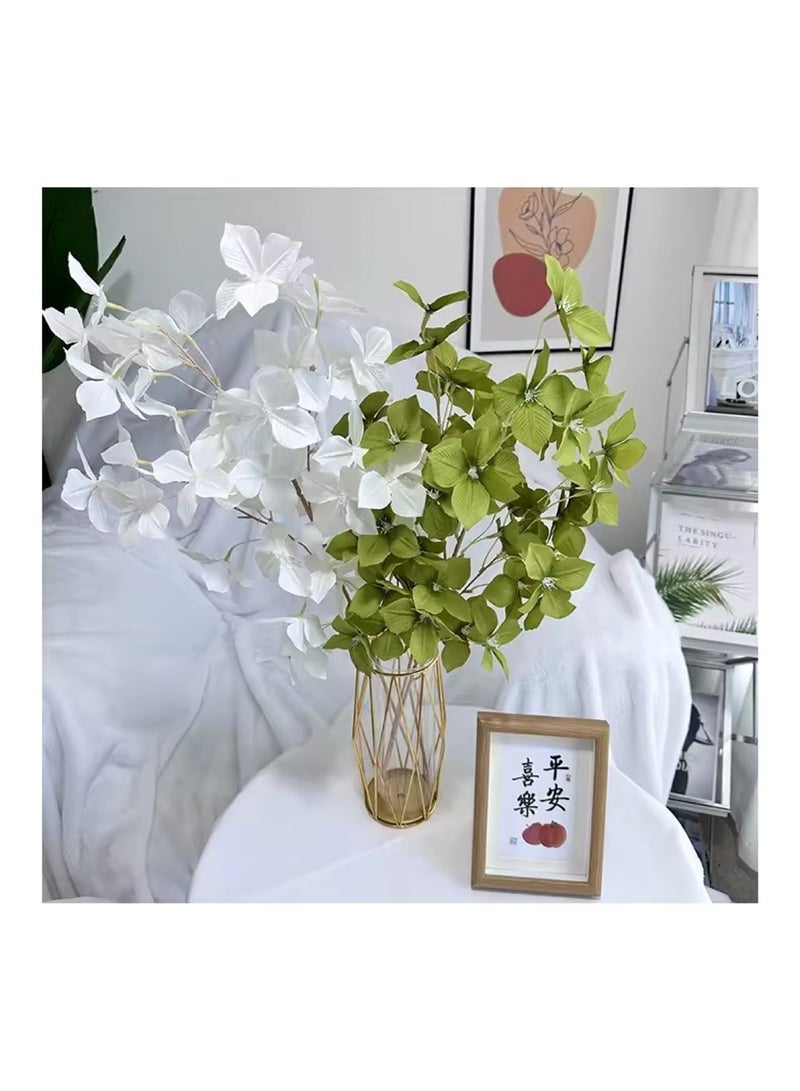 Huitich Artificial Flower Decor for Home, Parties, and Weddings Blue  - Image 2