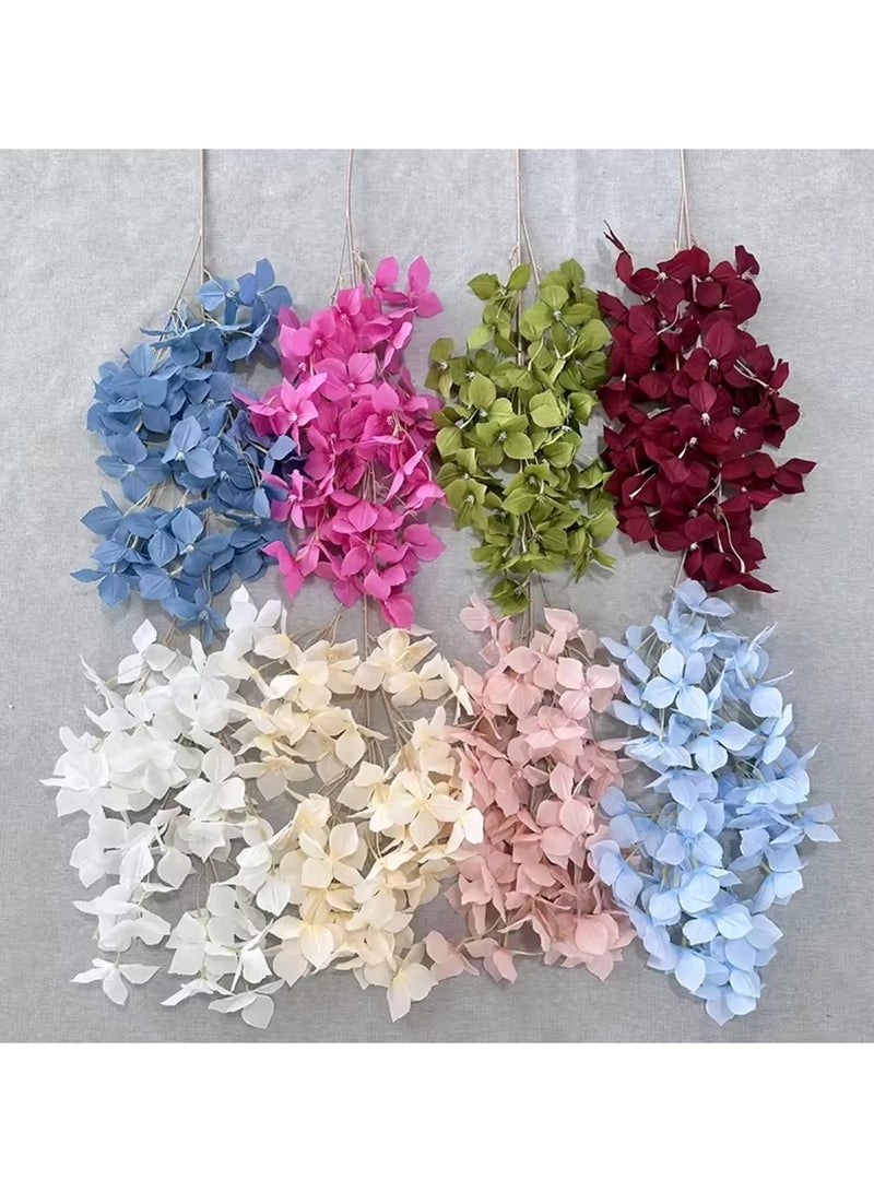 Huitich Artificial Flower Decor for Home, Parties, and Weddings Blue  - Image 3