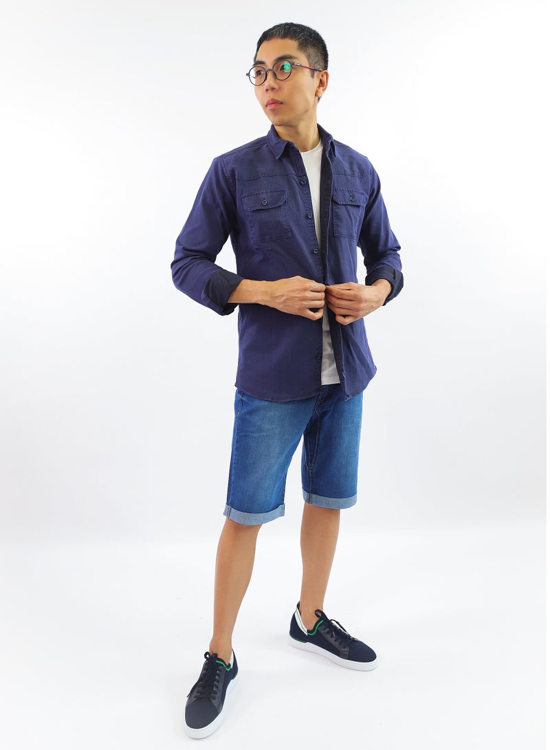 ليفانتينو قميص كاجوال رجالي بقصة ضيفة من ليفانتينو - Image 1