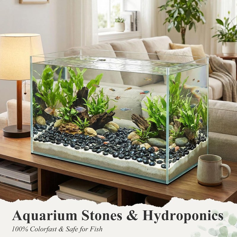 DomeStar glass gems vase fillers for home decor glass gems for crafts clear marbles - Image 5