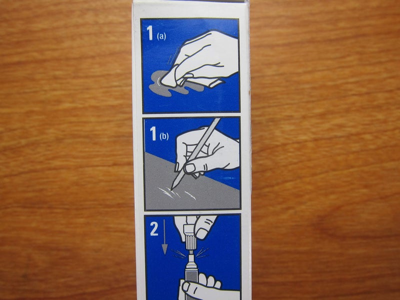 Mopar Chrysler Dodge Jeep Ram PA7 Satin Gloss Granite Crystal Wheel Touch Up Paint OEM - Image 3