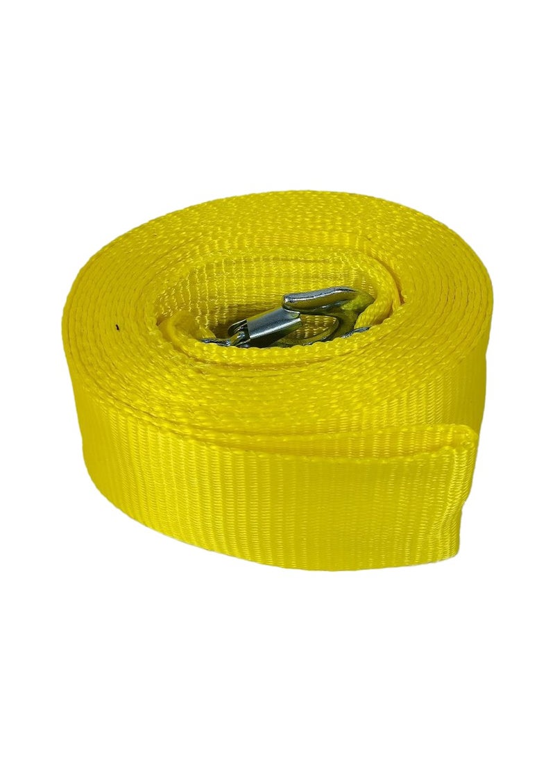 SAFARI 8 Ton 6 Meter Tow Rope Car Breakdown Towing Rope Heavy Duty With Two Hooks STR10