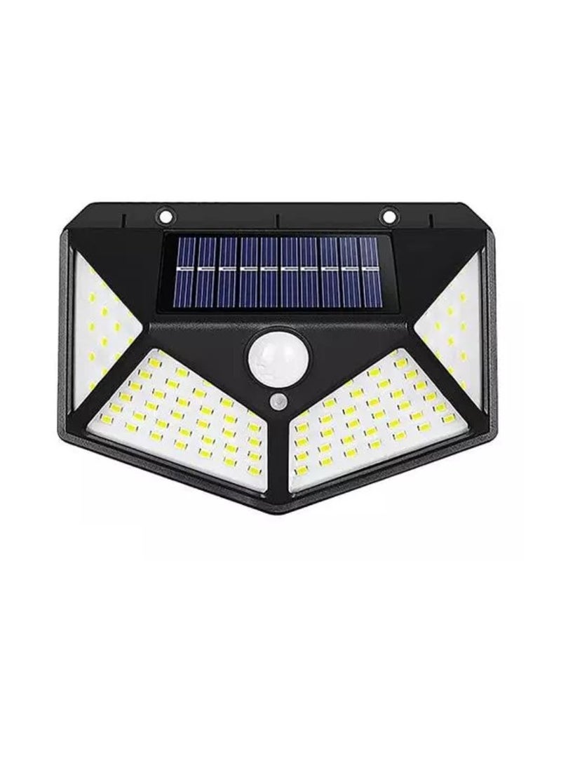 Yuwell Pack Of 6 Pcs 114 Led Solar Outdoor Light Solar Motion Sensor Security Lights With 3 Lighting Modes Wireless Solar Wall Lights Waterproof Solar Powered Lights For Garden Home And Garage Use Black - Image 2