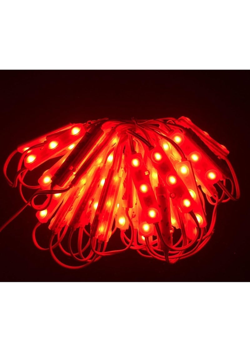 وحدة LED من ماركة ماكس سيف للإشارات شريحة سامسونج SMD 5730 3 LED حقن 12V مقاومة للماء Ip68 1.5W 100 قطعة لكل عبوة (أبيض بارد، 500) - Image 3