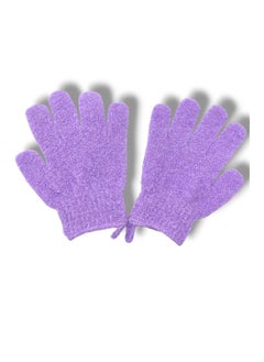 VENDIX 2pcs Exfoliating Gloves - Body Scrub Wash Mitt for Bath & Shower - Exfoliation Bath Glove For Men and Women, bath gloves gives you deep clean and glowing skin  - Image 1