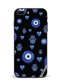 VR CREATIVE Protective Case Cover For Apple iPhone 7 Plus/8 Plus Evil Eye Design Multicolour  - Image 1