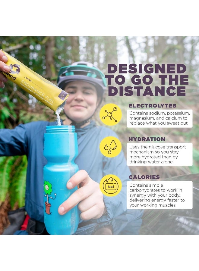 Tailwind Nutrition Endurance Fuel, Sports Drink Powder Mix With Electrolytes, Non-Gmo, Free Of Soy, Dairy, And Gluten, Vegan Friendly, Lemon, 50 Servings - Image 3