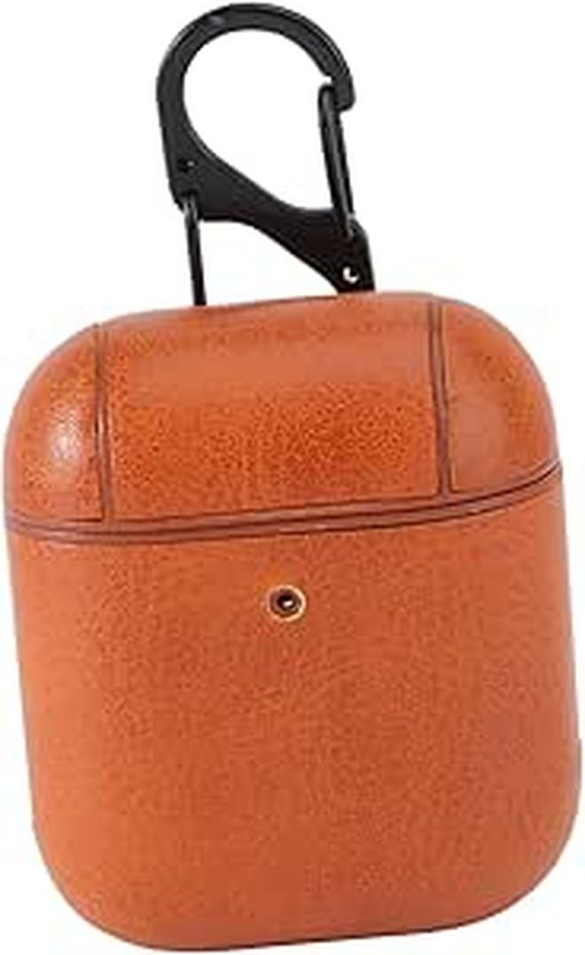 Premium PU Leather Headphones Case with Lanyard for Charging Protection - Image 1