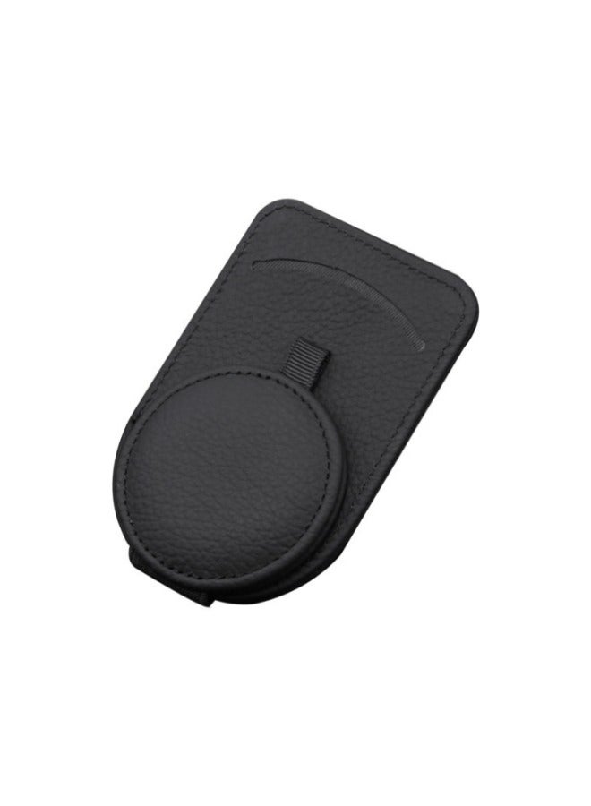 Generic Adsorption Glasses Holders for Car Sun Visor, Sunglasses Holder Clip,Eyeglasses Mount with Ticket Card Clip Mask-Visor Accessories  - Image 1
