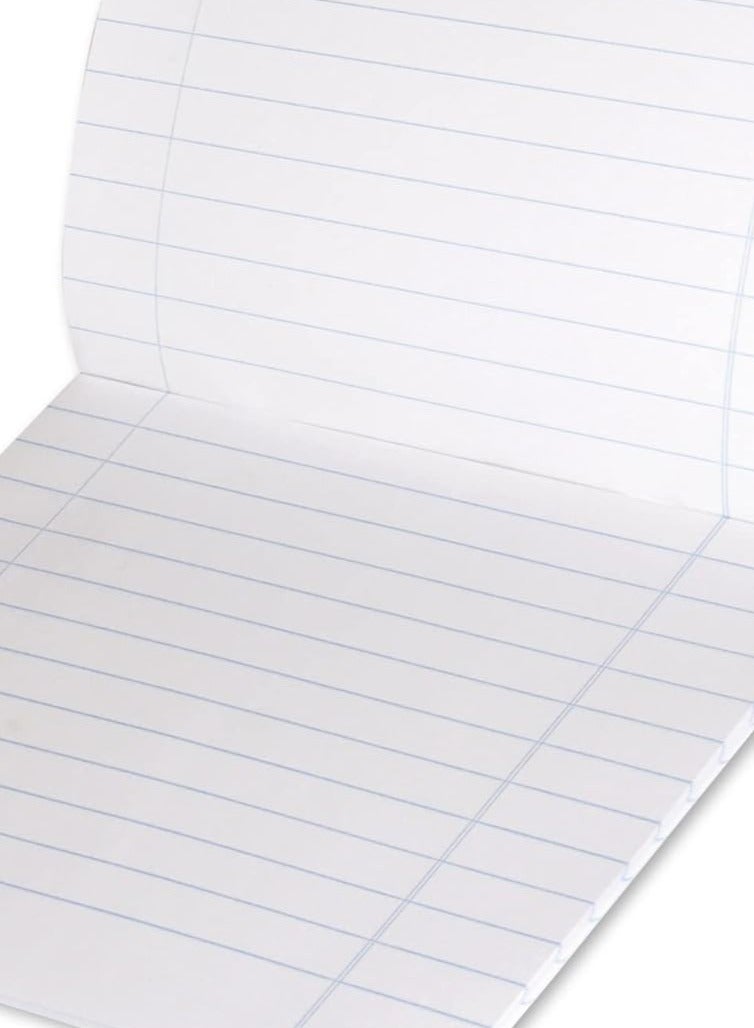 FIS Exercise Book Pack Of 12 100 Pages 2 Line Margin (Maths Bk) FSEBSL2M100N - Image 2