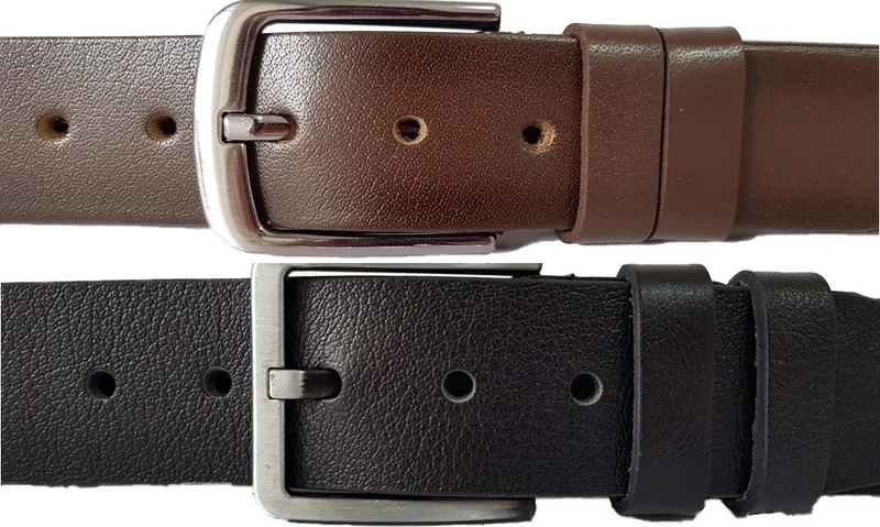 ديريبوند Leather Men's Belt 2 Pack Denim Pant. belt