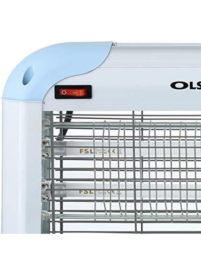 أولسنمارك 30 واط يطير والحشرات القاتل قوية يطير صاعق 2X15 واط الأشعة فوق البنفسجية ضوء أنبوب الكهربائية علة صاعق الحشرات القاتل يطير القاتل دبور القاتل الحشرات قتل شبكة الشبكة - Image 3