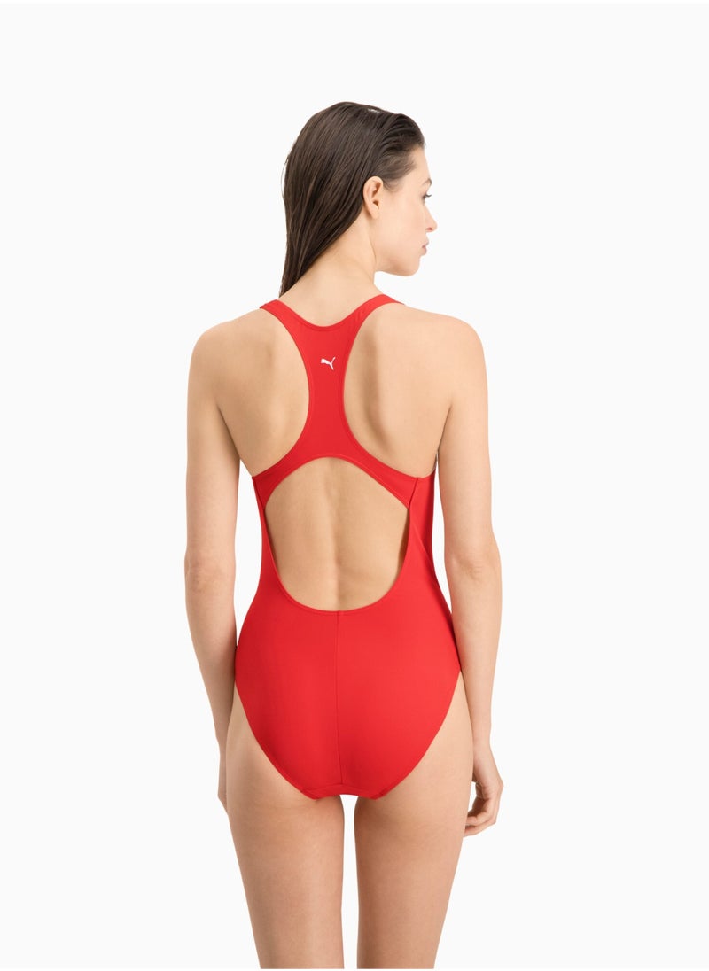 PUMA - Swim Womens Racerback Swimsuit - Image 1