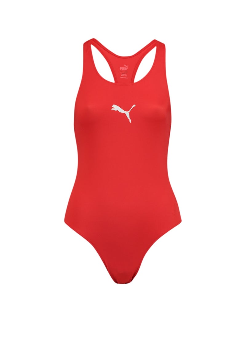 PUMA - Swim Womens Racerback Swimsuit - Image 1