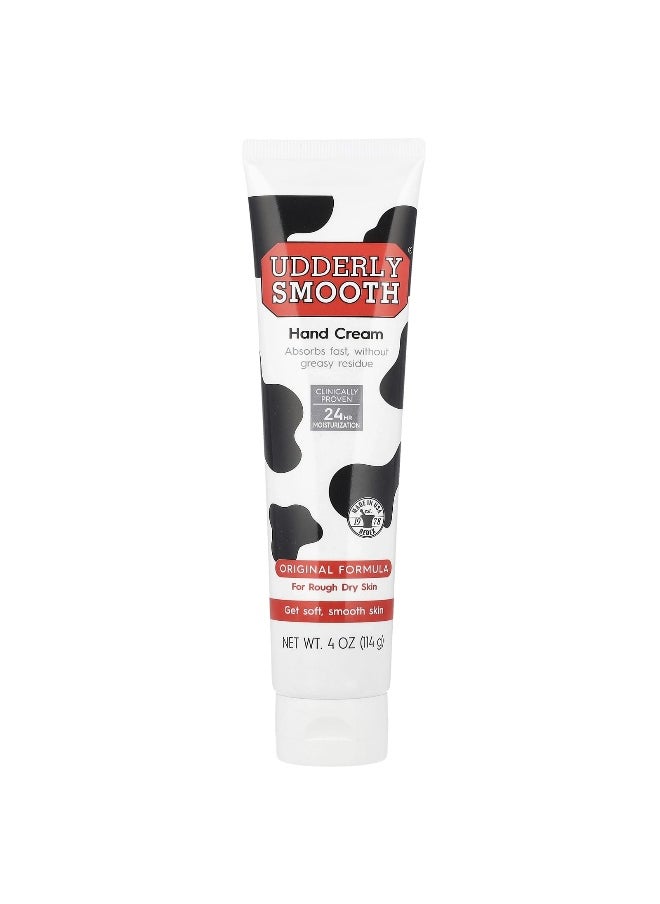 Udderly Smooth Udderly Smooth, Hand Cream, Original Formula, 4 oz (114 g)  - Image 1